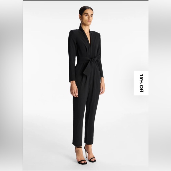 A.L.C. Kieran Crepe Jumpsuit - Picture 2 of 11